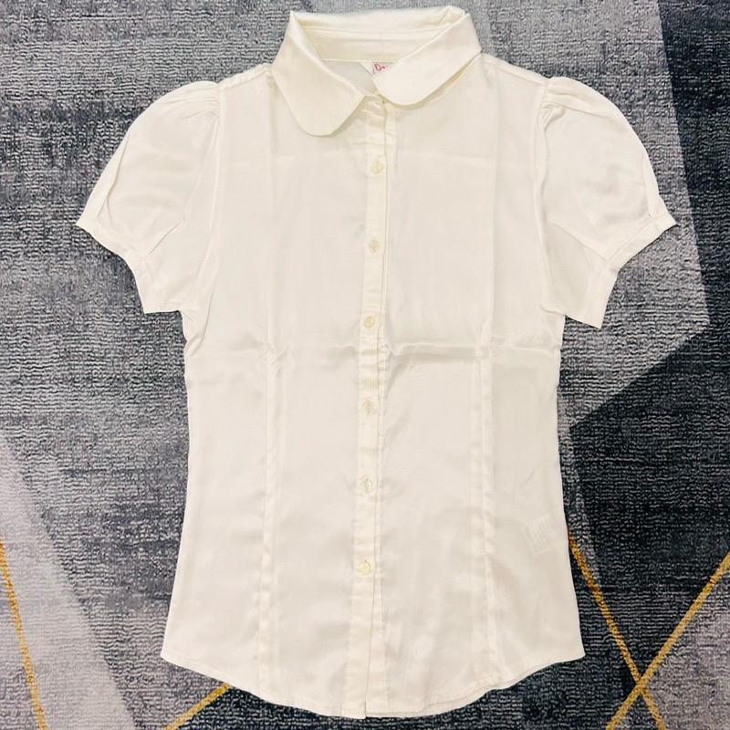 kemeja satin putih #prelovedmurah