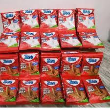 

Susu Zee Sachet 1 Renteng isi 10 Sachet Rasa Coklelat dan Putih 39GX10PCS