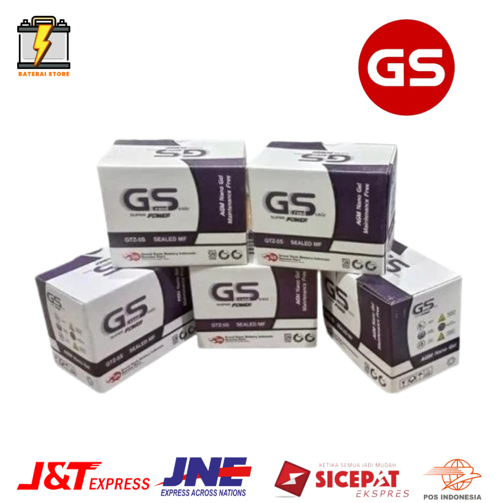 Aki motor GS J Gtz5s Vario 110,Vario techno,Vario karbu aki kering
