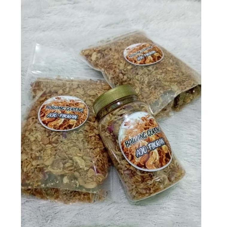 

Bawang goreng Brebes 2 pouch +1 toples