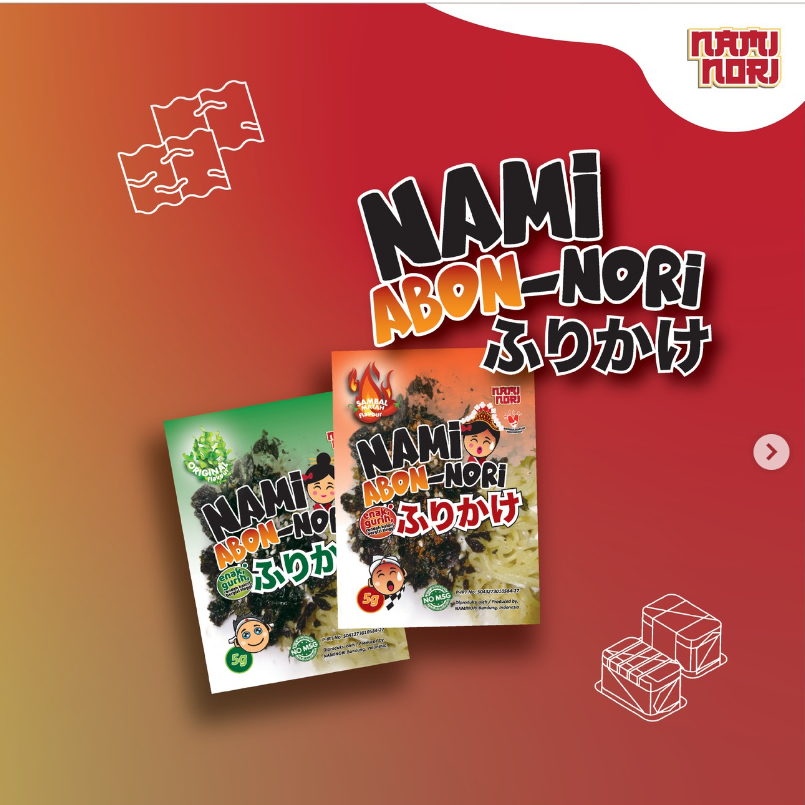 

NAMI ABONORI Abon Rumput Laut / Seaweed / Nori ORIGINAL (1 Sachet @5g)