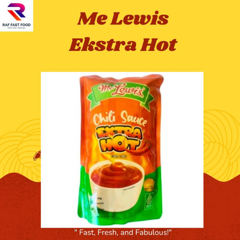 

Mclewis Extra Hot 1Kg / Mc Lewis Sambal Extra Pedas