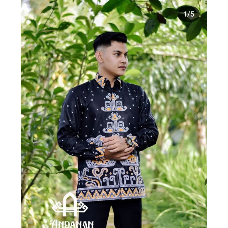 Bahan Batik Lampung Motif Inuh Gajah