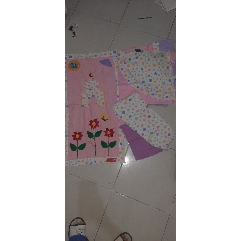 gamis dan mukena anak 7 tahun