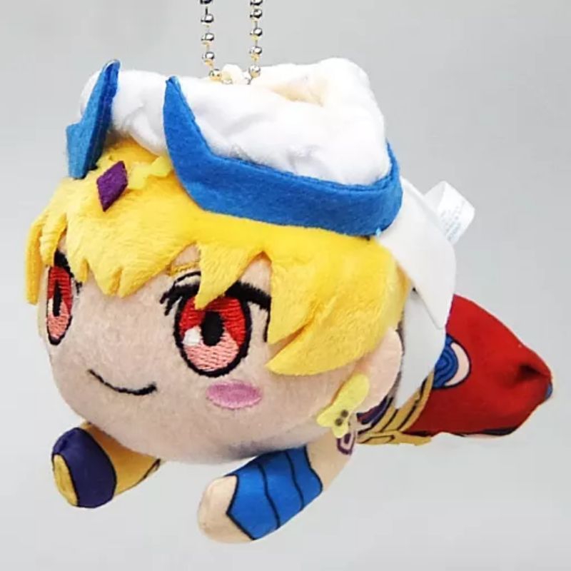 Nesoberi Gilgamesh Fate Grand Order FGO Babylonia Mascot Keychain