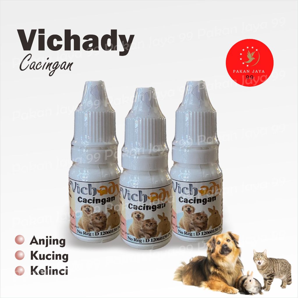 VICH ADY CACINGAN OBAT TETES KUCING ANJING SAKIT CACING CACINGAN SEMUA JENIS KUCING LESU LEMAS KURUS