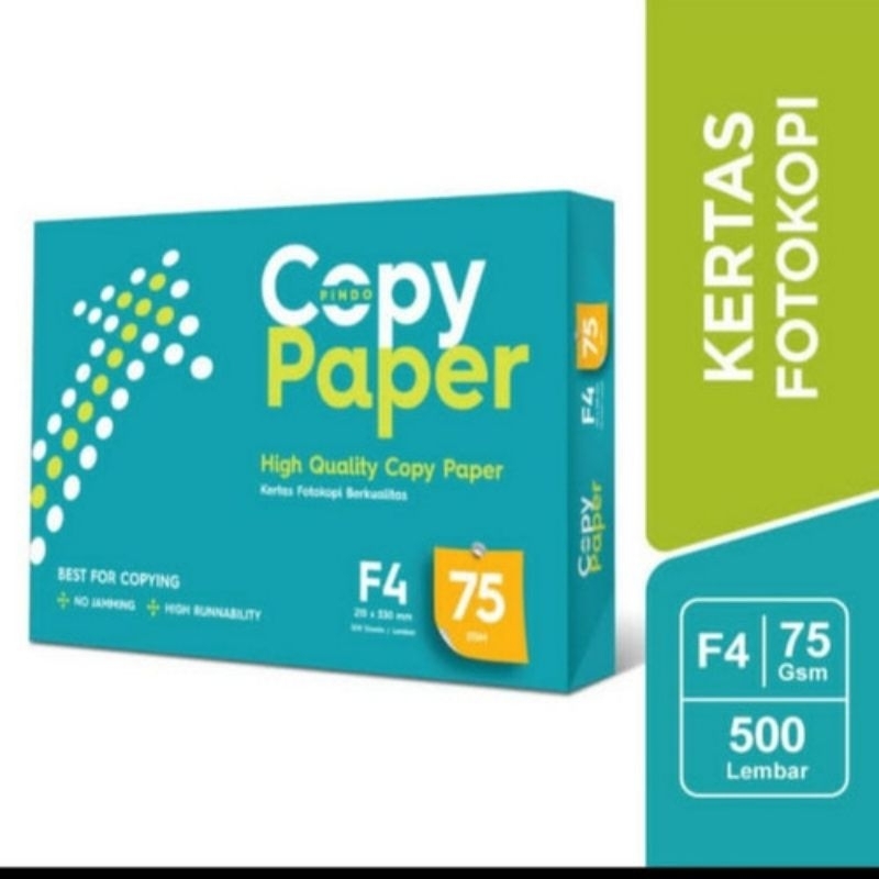 

kertas hvs copy paper F4 / kertas fotocopy / kertas print / kertas hvs copy paper A4