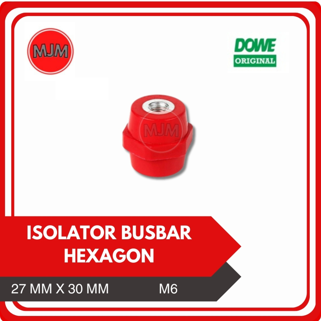Busbar Insulator/Isolator Hexagonal SEP 30 M6
