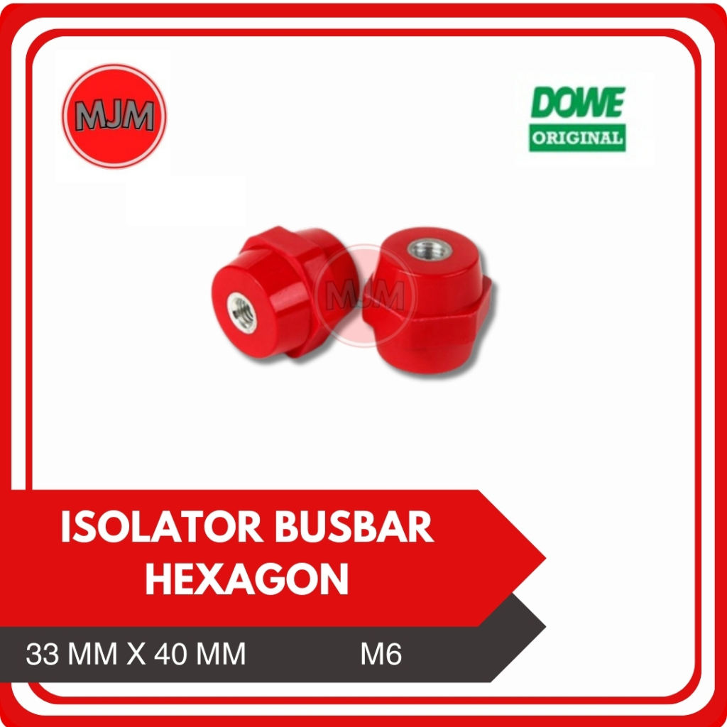 Busbar Insulator/Isolator Hexagonal SEP 40 M6