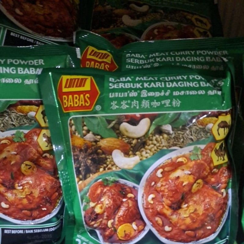 babas meat curry. bumbu kari daging babas