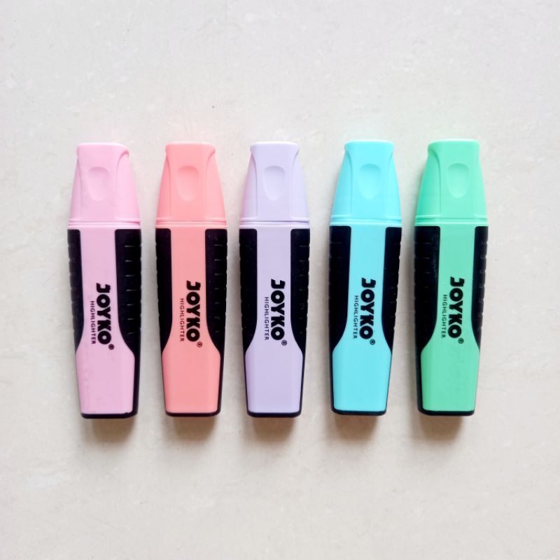 

[ ECER MURAH ] Penanda Berwarna Highlighter Joyko Pastel HL-7 - HL-11