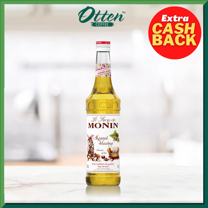 

Monin - Syrup Roasted Hazelnut (700 ML) - Sirup Minuman Rasa Hazelnut