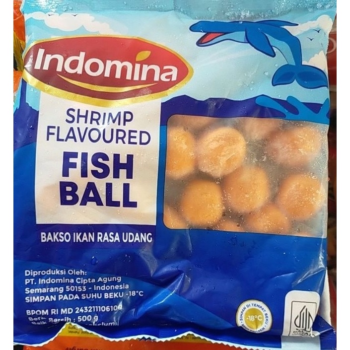 

✨ FSFF ✨ [instant] Indomina Bakso Udang 500g Frozen Pack