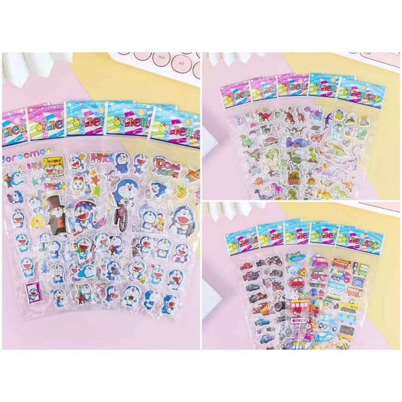 

Sticker Anak Lucu 3D / Sticker Panjang / Sticker Timbul / Cute Kids Sticker