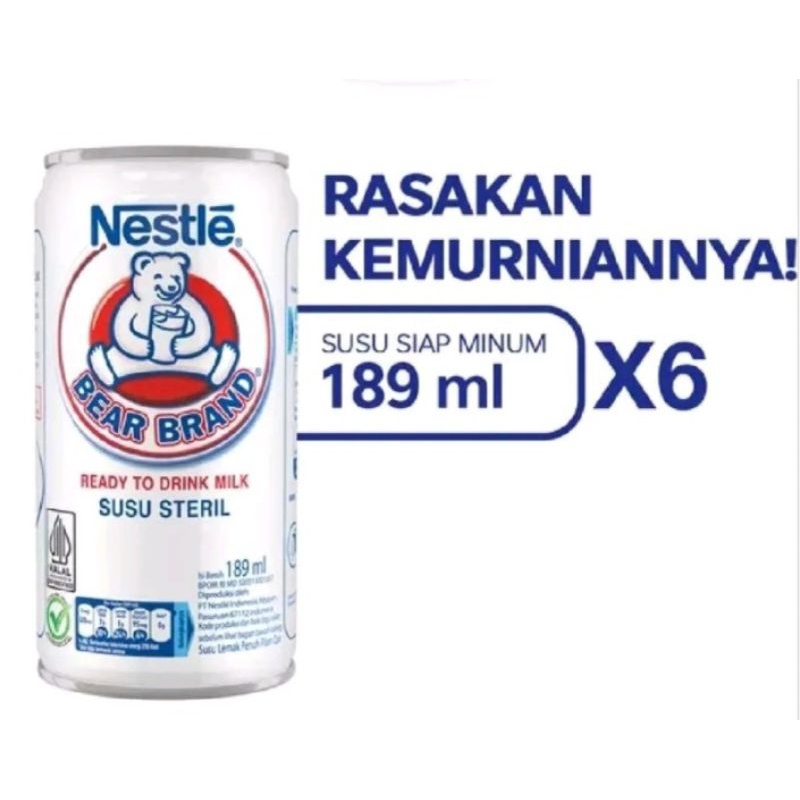 

nestle bear brand 6 x 135 ml
