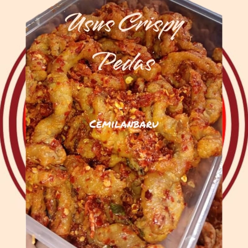 

cemilanbaru1 || Usus crispy pedas bumbu daun jeruk usus crispy murah