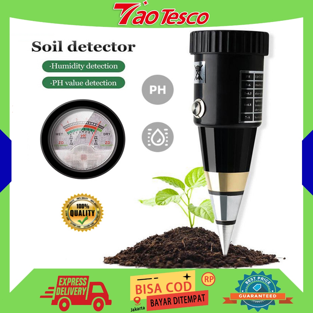 （ORI,COD)Ph Tanah - Soil ph VT 05 - Soil moisture alat pengukur Ph Tanah