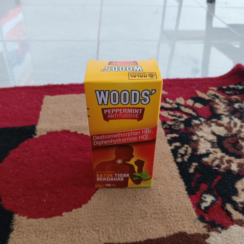 woods obat batuk peppermint