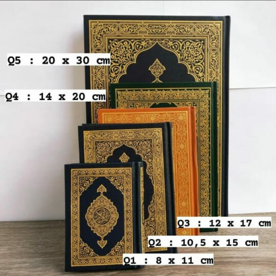 

MUSHAF MADINAH/AL QUR'AN MADINAH/AL QUR'AN/ GAMIS UMROH/MUSHAF