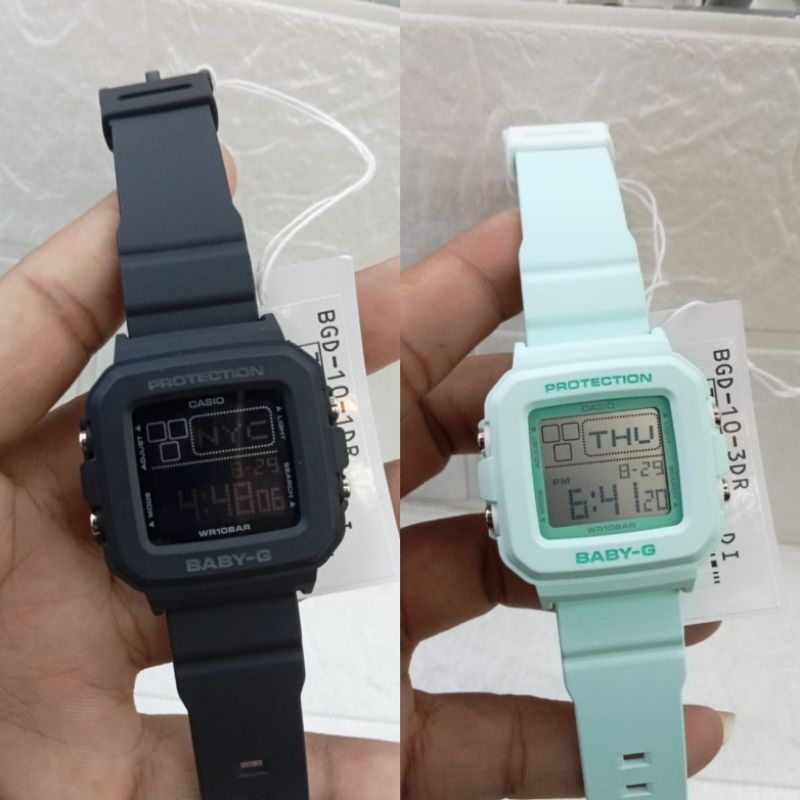 Jam Tangan Wanita  Casio Baby G  BGD-10-3DR original  / BGD-10-1DR / BGD-104DR