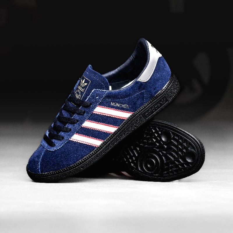 ADIDAS MUNCHEN EDGE DEEP BLUE SOFT RED