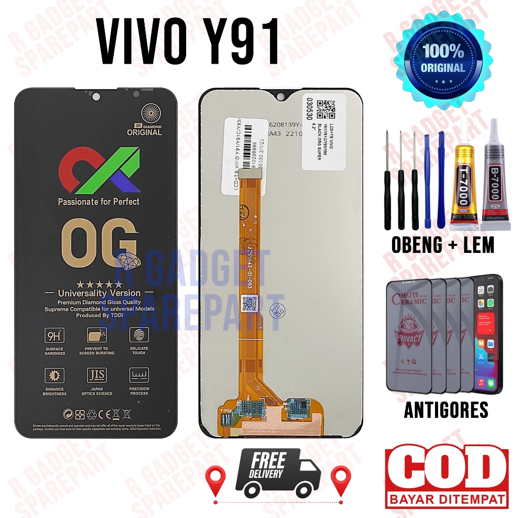 Lcd Vivo Y91 Original OEM Quality Lcd Touchscreen Vivo Y91 Fullset