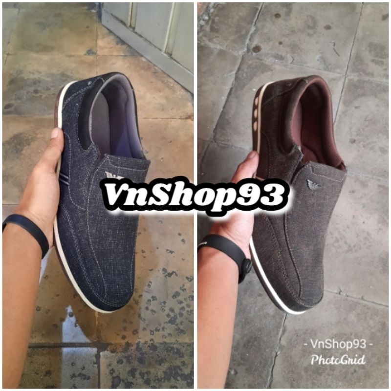 Weidenmann Nestor 06 Sepatu Slip On Kasual Santai Kerja Pria