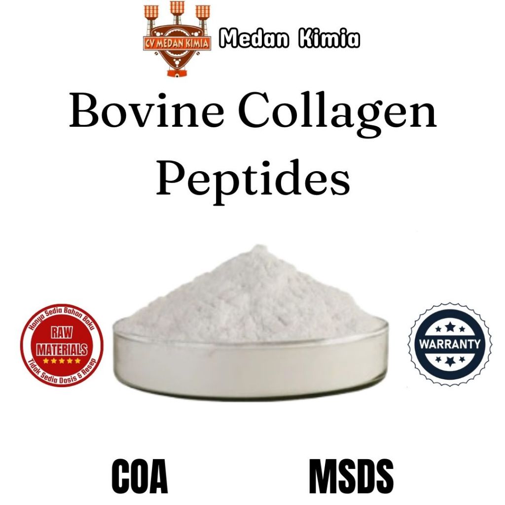 Bovine Collagen Peptides 1 KG / Bubuk Kolagen Bovine Murni / Pure Hydrolized Bovine Collagen Peptide