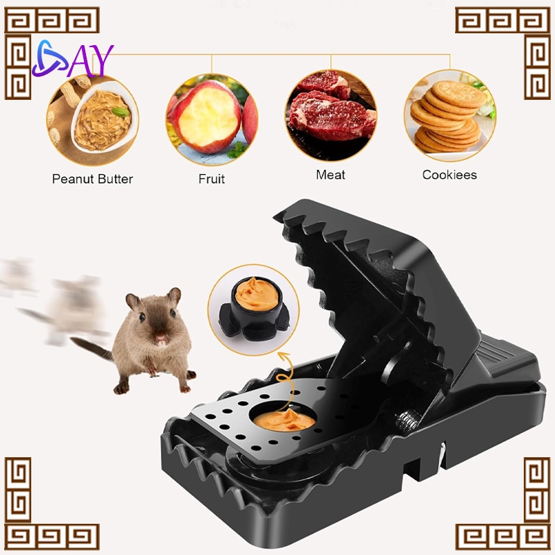 4pcs Alat Pembunuh Tikus Alat Tangkap Tikus Jeratan Tikus Sentreg Perangkap Tikus Alat Jebakan Tikus