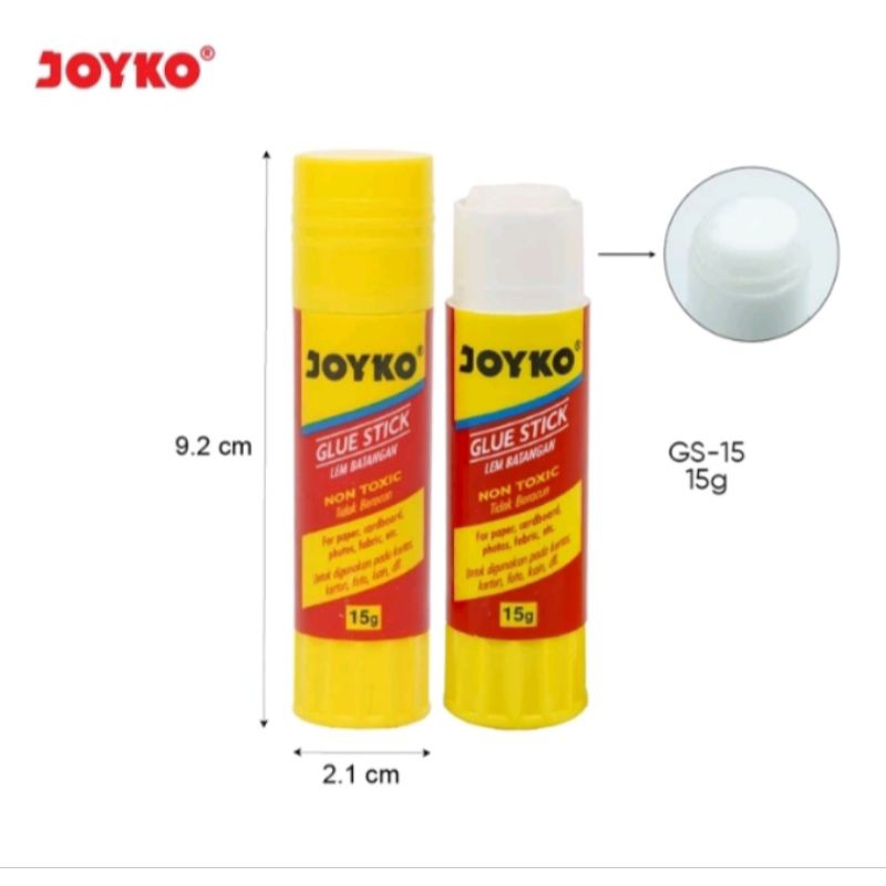 

Lem Kertas Batang Joyko GS-15 15 gram / Glue Stick