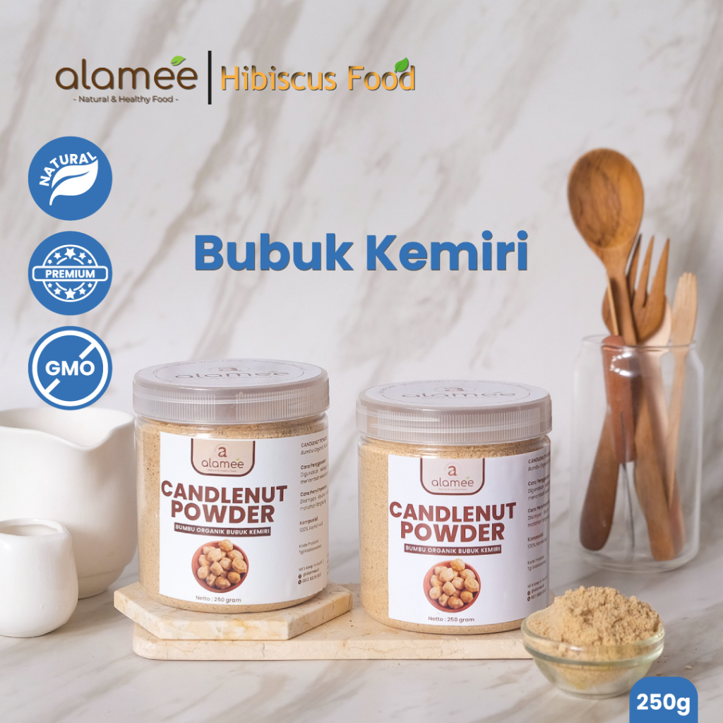 

Kemiri Bubuk Candlenut Seasoning Powder Bumbu Dapur Masak Organik Murni Asli Masakan Instan ALAMEE