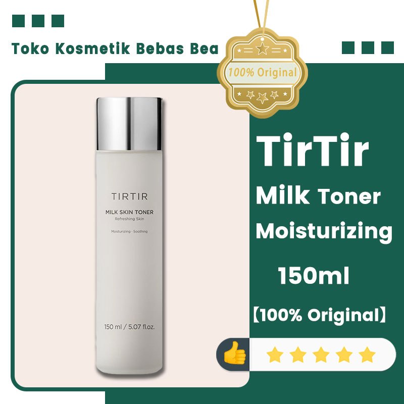 【100% Original】Tirtir Milk Skin Toner/Tirtir Deep Moisturizing/2% Niacinamide/Tirtir Toner/Toner Tir