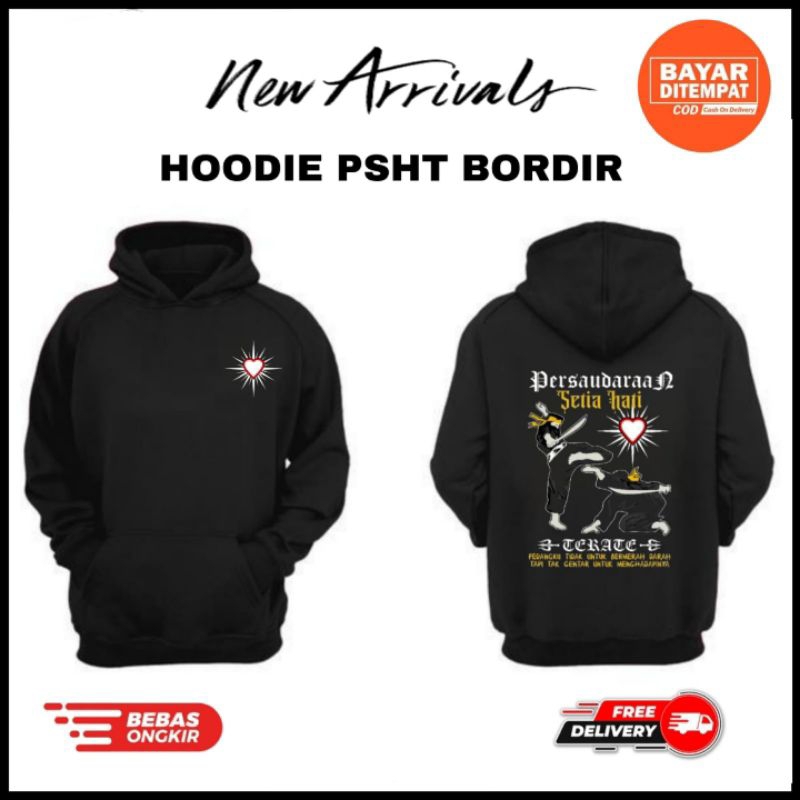 Hoodie PSHT Jaket PSHT Hoodie  Terate Bordir