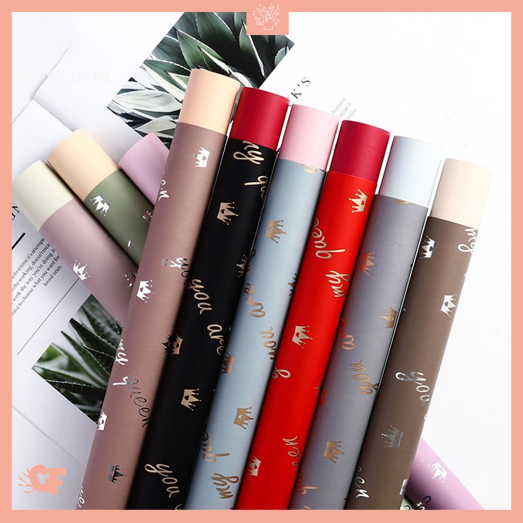 

Kertas Bunga Buket Twotone Flower Wrapping Paper Cellophane KB6023