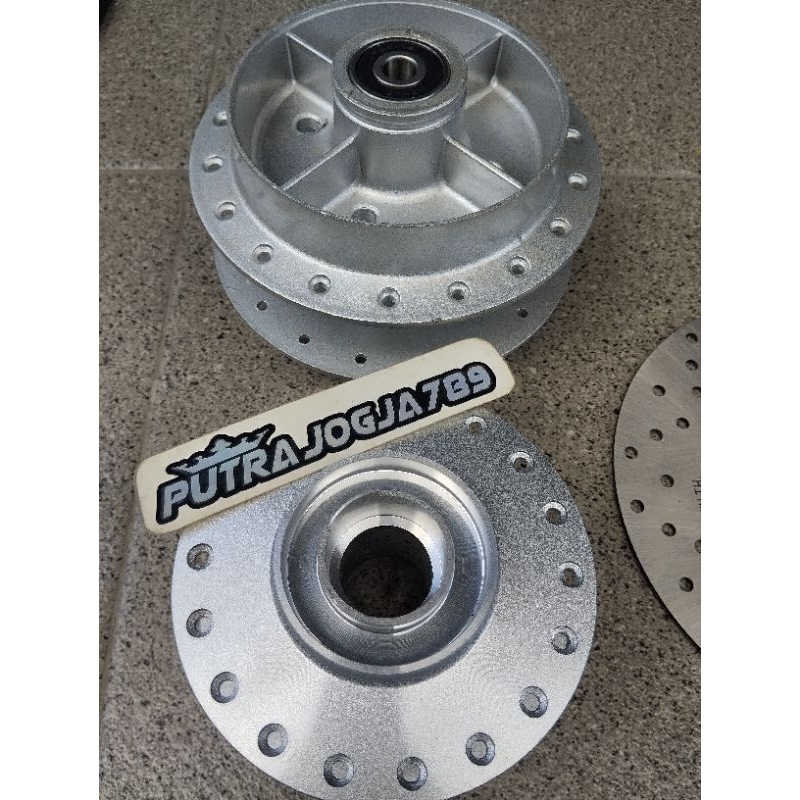 tromol mx 135 yamaha 125 z  depan belakang plus cakram belakang