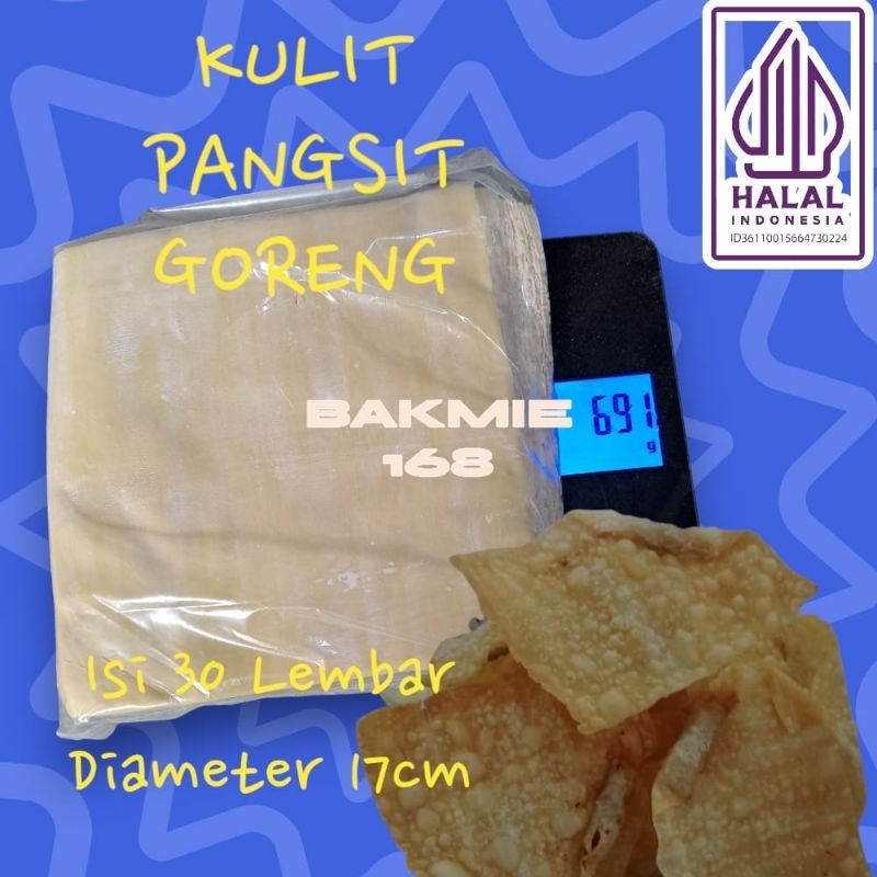 

Kulit Pangsit Goreng ukuran 17 cm