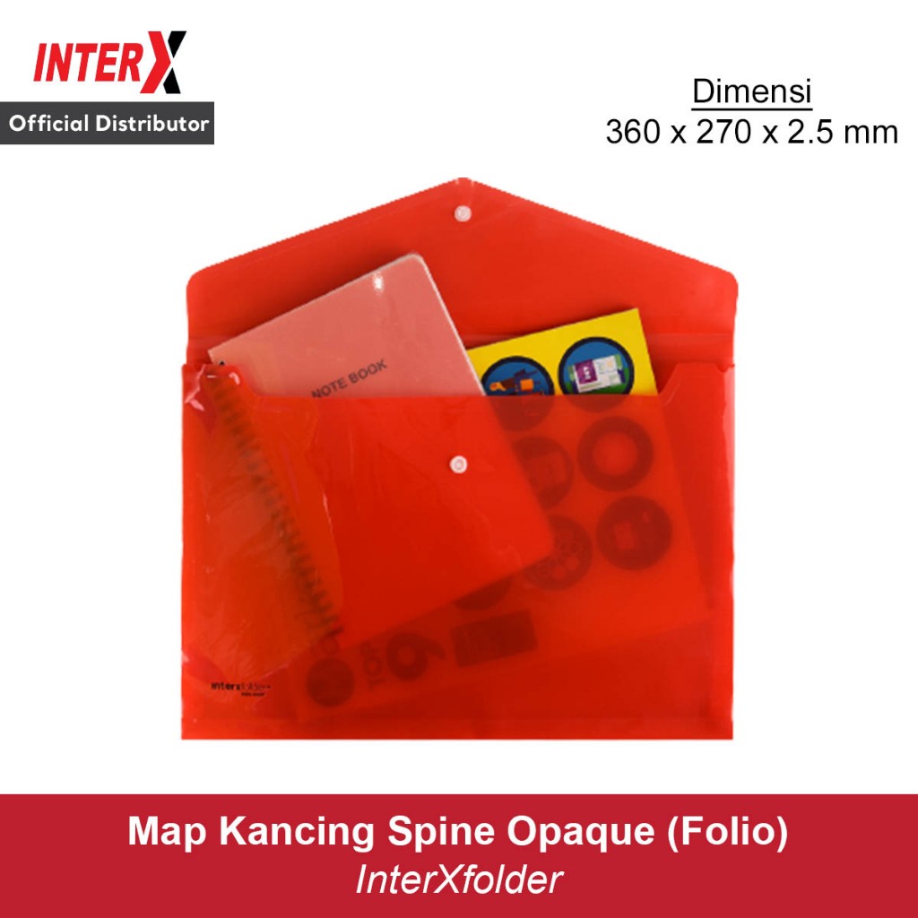 

INTERX MAP KANCING SPINE OPAQUE (1 PAK)