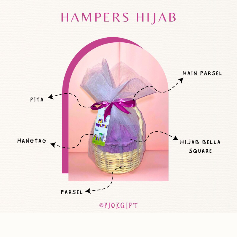 

READY | hampers hijab | hadiah gift kado | ultah teman pacar wisuda wedding guru
