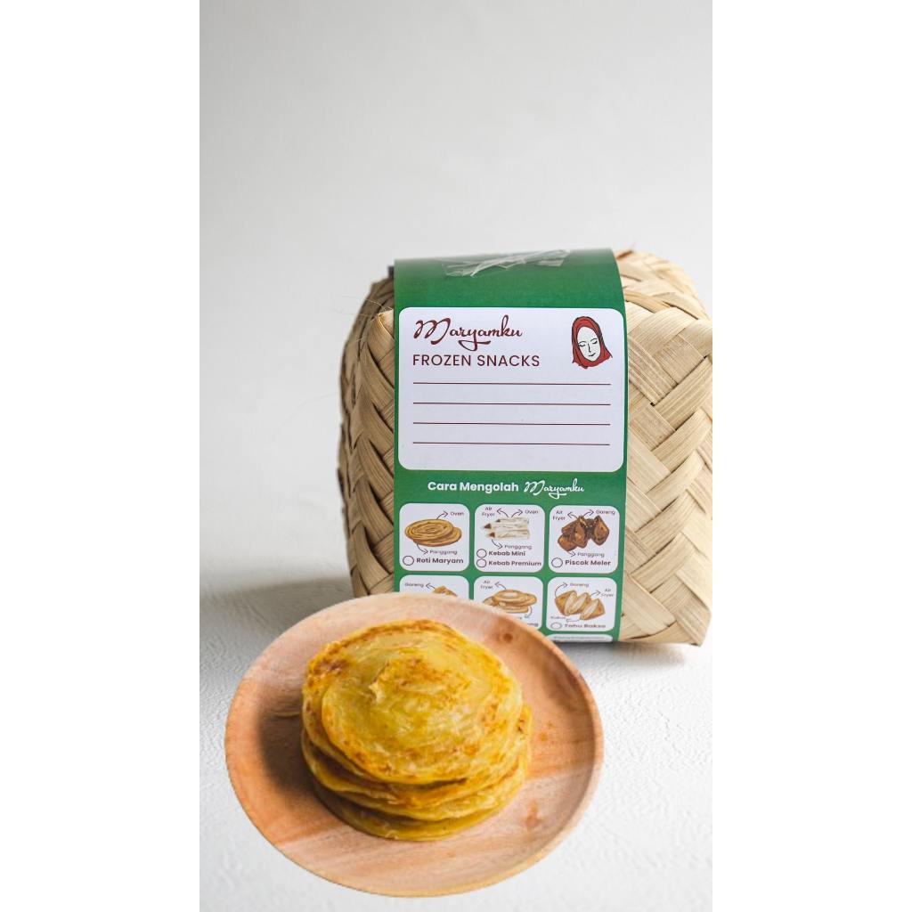 

Roti Maryam/Roti Canai Frozen Original isi 10 pcs