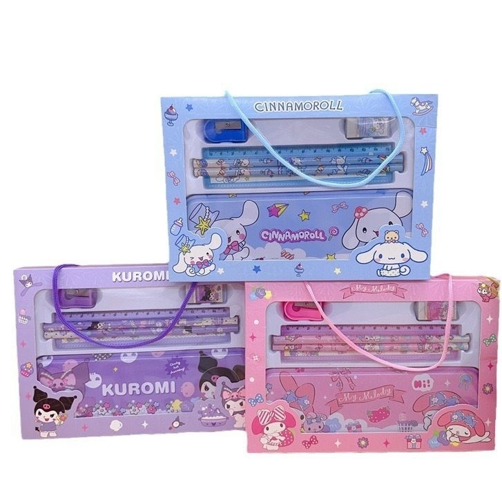 

STATIONARY SET SANRIO ALAT TULIS SET LENGKAP KOTAK PENSIL ANAK HADIAH ANAK TULIS KOTAK PENSIL TEMPAT PENSIL SET LENGKAP HELENA SET