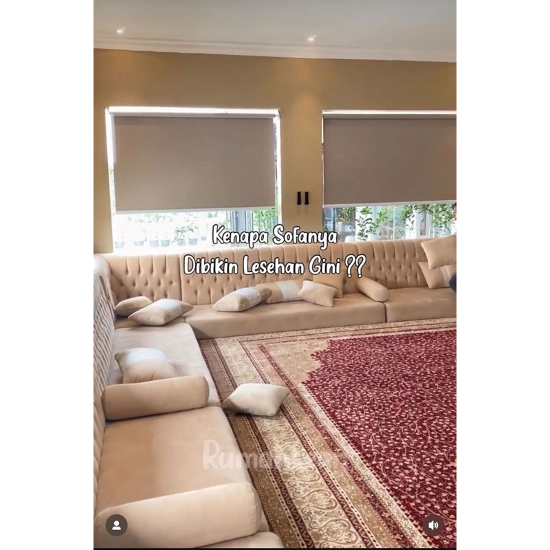 Kursi Arab kursi Lesehan PREMIUM HARGA PER METER , Sofa arab sofa lesehan