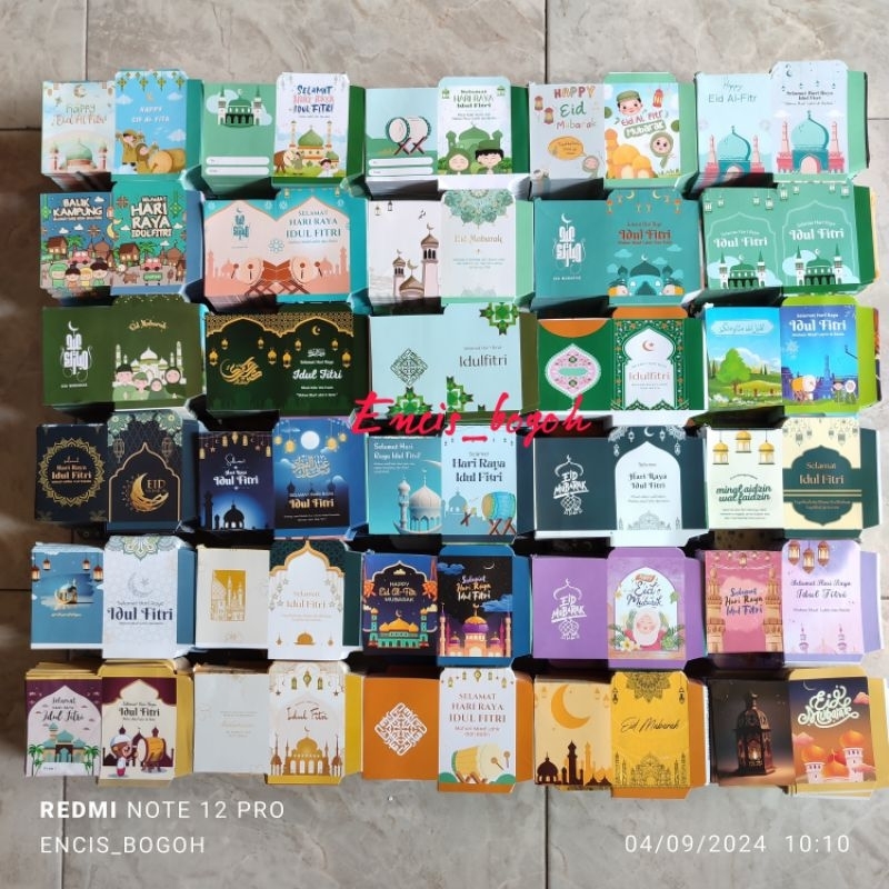 

1000 Lembar Amplop lebaran tema Muslim uk mini