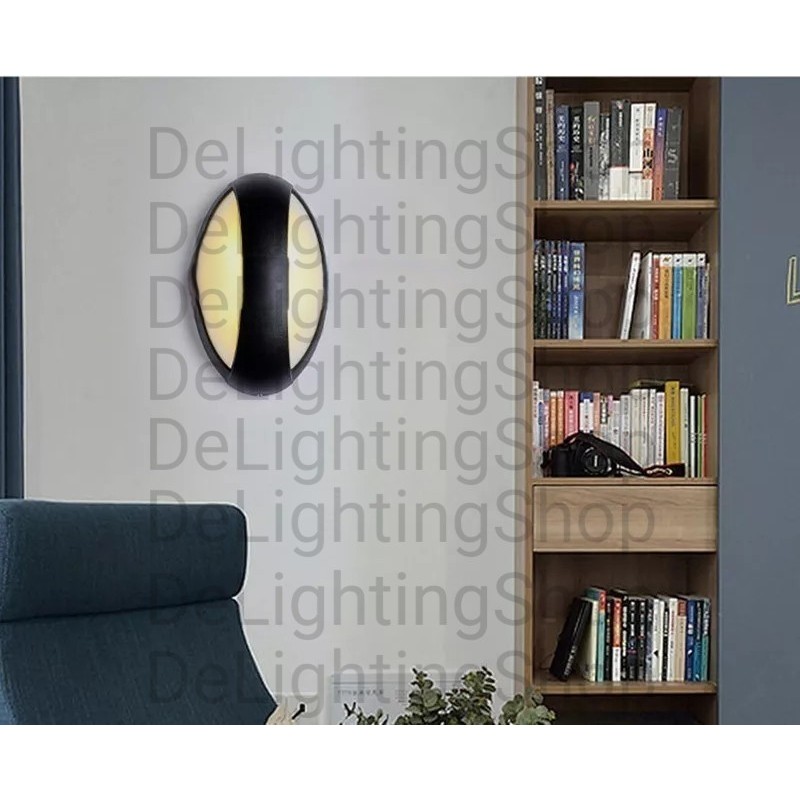 SL93 LAMPU DINDING OUTDOOR BALL ICE LED PAGAR WATERPROOF WALL LAMP
