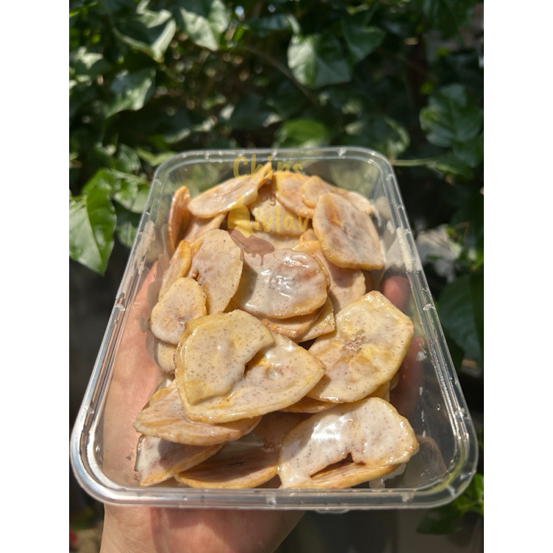 

KERIPIK PISANG COKLAT LUMER Varian Tiramisu