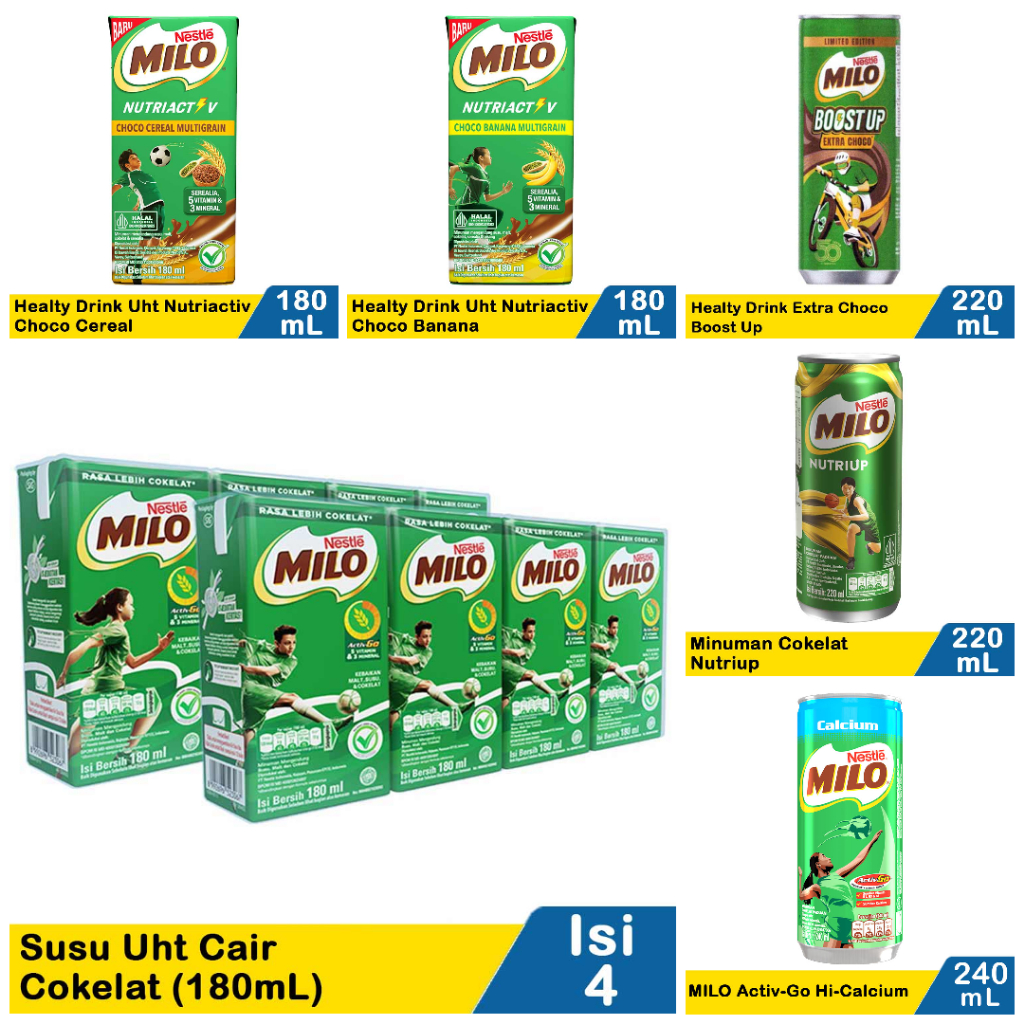 

Milo Minuman Susu Cokelat