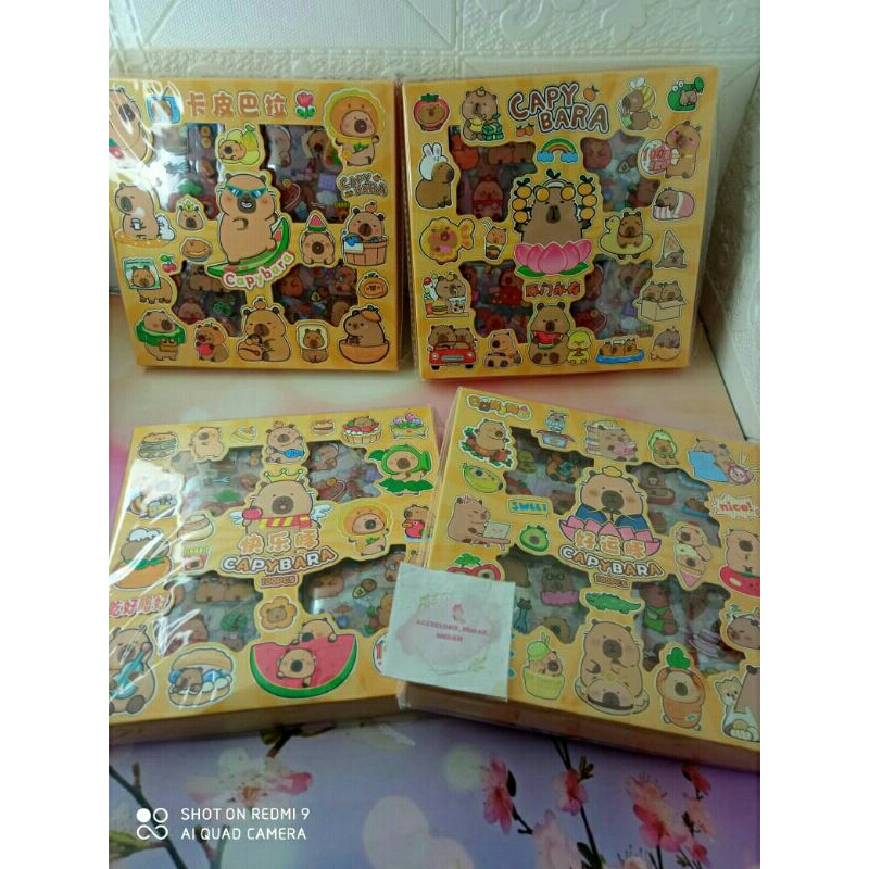 

Stiker capybara 1 box isi 100 lembar viral murah