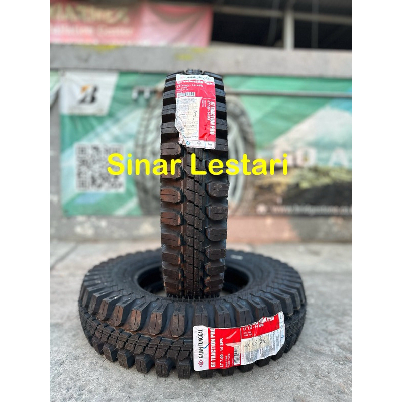Ban Gajah Tunggal 700 R14 8PR Traction Pro Ban Mobil Traga, L300, Carry Dll.