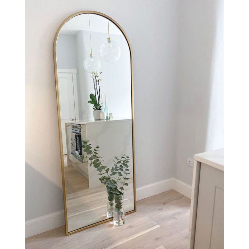 standing mirror oval