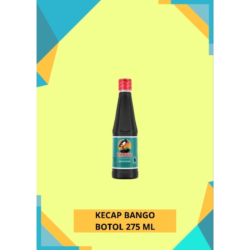 

Kecap Manis Bango Botol 275 Ml