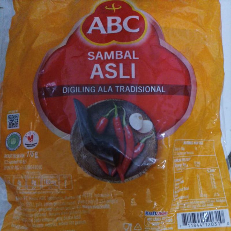 

saos abc stik 22pcs 8 gram